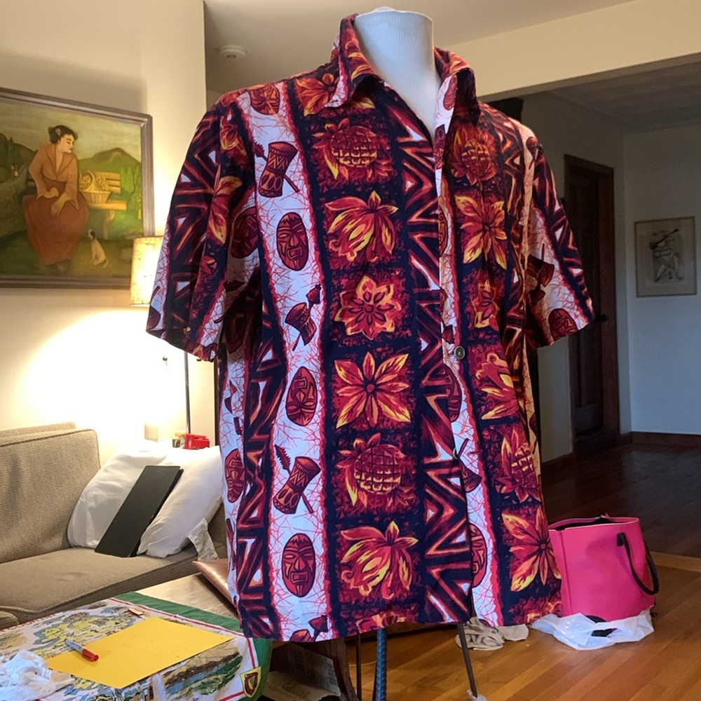UI-MAIKAI AUTHENTIC TRUE VINTAGE HAWAIIAN SHIRT - Picture 2 of 13